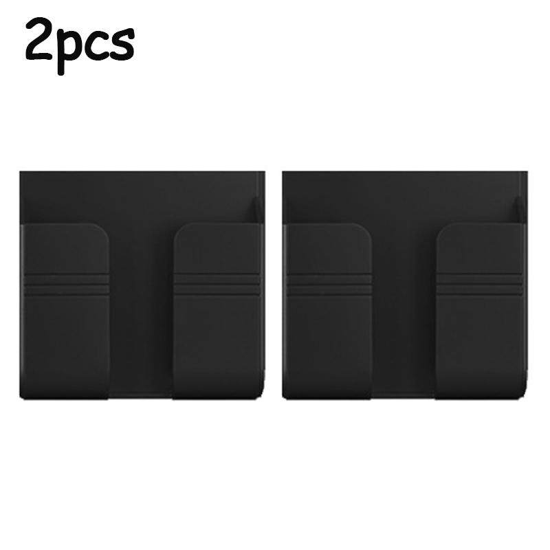 1/2/4PCS Wall Mounted Cell Phone Holder Wall Sticker Shelf Cell Phone Charging Place Holder Wall Bedside Sticky Lazy Organizer