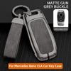 Zinc Alloy Car Remote Key Cover for Mercedes CLA200 CLA260 CLA250 CLA220 W169 C117 Car Remote Protector Key Fob Car Accessories
