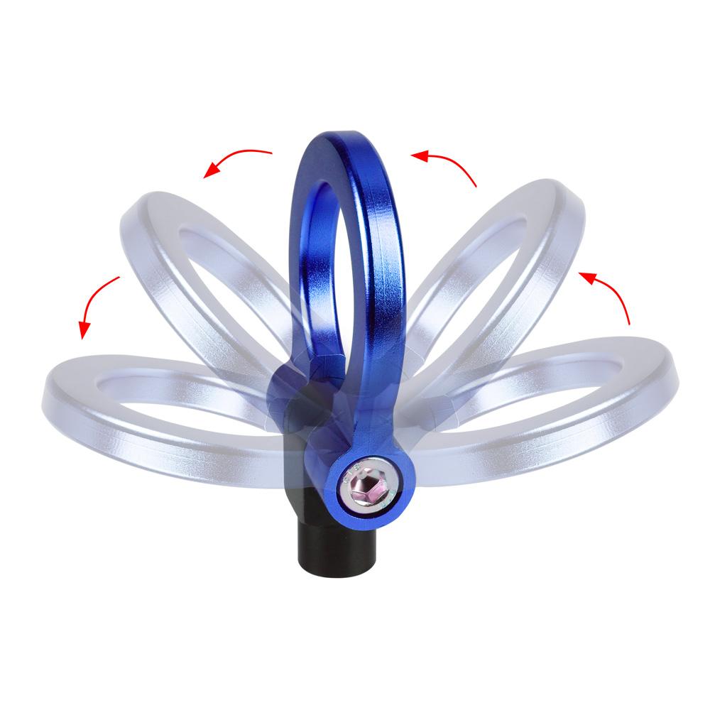RASTP-Racing Car Billet Aluminum Screw-On Front Auto Tow HooK Ring Kit for Honda FIT 2004 RS-TH008-3