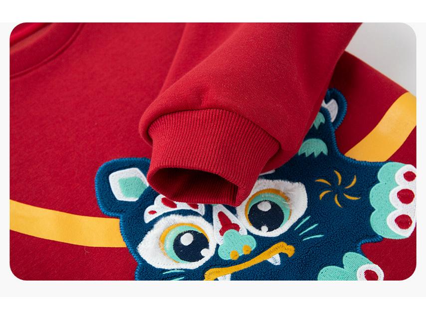 Dudu Family Children's Winter New Year Outfit Set for Boys and Girls