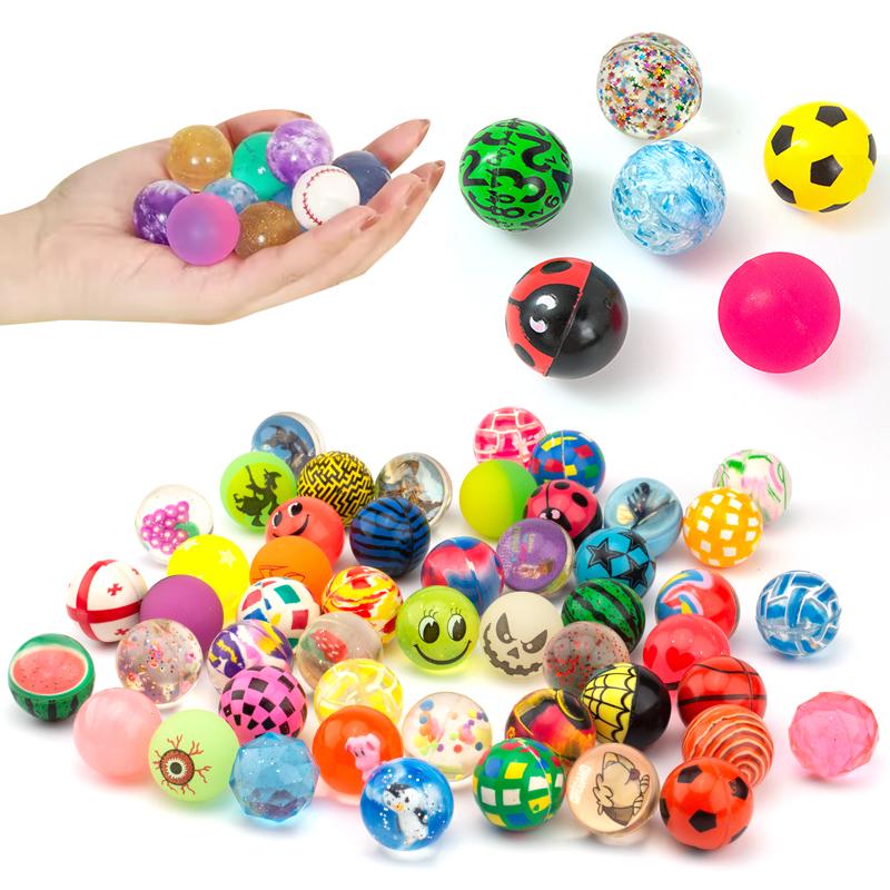 10/20PCS Multicolor Bouncy Ball Random Mix Styles Jumping Bead Balls Surprise Gift Party Giveaway Goodie Bags School Rewards ZYF