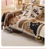 Home Sofa Cover Cute Cat Sofa Cover Cloth Sofa Cushion Universal Anti-cat Scratching Non-slip Sofa Towel For All Seasons