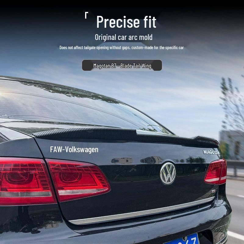 Volkswagen Magotan B7 (2012-2016) Rear Spoiler Blade Style Modification Accessory