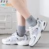 Men's Mid Length Socks Hot Selling Street Sports Hip-hop Personality High-quality Fashion Women's Round Neck Socks