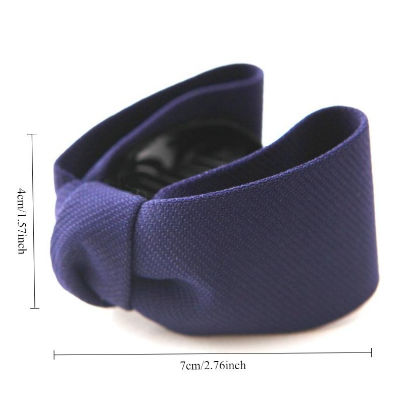 

Hair Accessories - Non-Slip Hair Clips with Bow Design, Vertical Ponytail Holders, and Banana Clips for Secure and Stylish Hairstyles темно-синього кольору