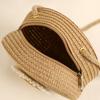 Rustic Raffia Straw Bag Woven Phone Bag Crossbody Female,Beach Straw Small Bag Holiday Style