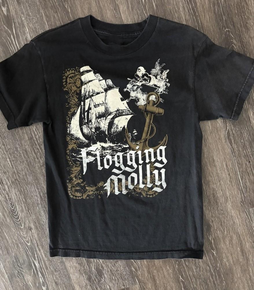 Винтажная футболка AAA Flogging Molly Подарок для фанатов S-5XL Унисекс Футболка BT1444 Унисекс Футболка XXXXL