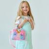 TREXORA Unicorn Design Backpack for Kids, 21x9x18cm Multicolor Lightweight Durable School Bag