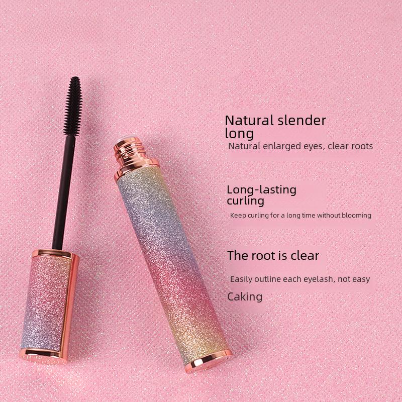 VIBELY Starry Sky Waterproof Lengthening Mascara - Thick, Curled, Sweat-Proof, Long-Lasting, Non-Smudging, Hot Selling.