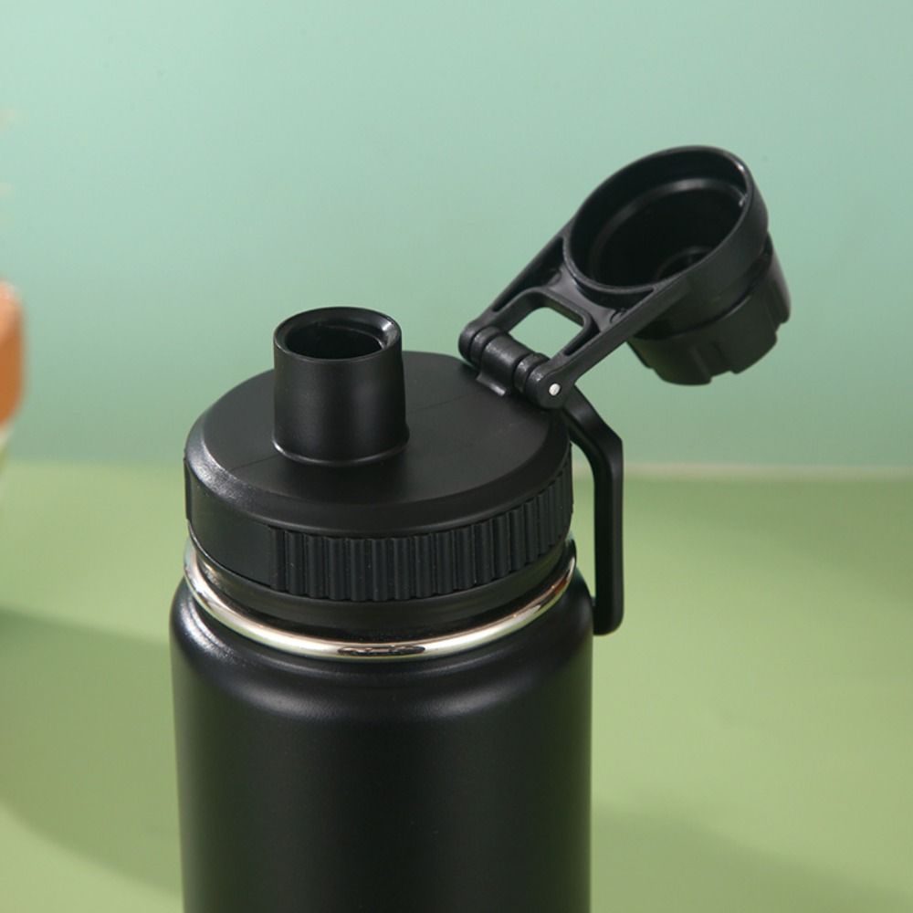 800ml Insulated Water Bottle Stainless Steel Insulated Tumbler Outdoor Cup Thermos Cup  Office