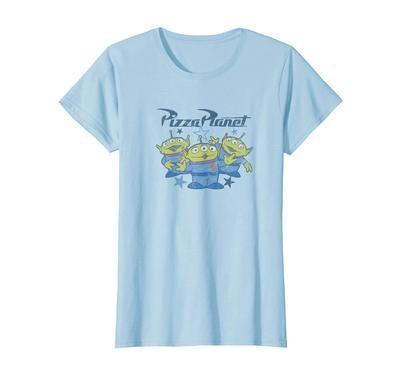Disney Pixar Toy Story Pizza Planet Alien & Stern Vintage T-Shirt
