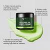 Teebaumöl Fußcreme für trockene Fersenhaut Pflege Peeling von abgestorbener Haut Weichmachen Hydrieren Feuchtigkeit spenden Glätten rauer Haut Fußpflege Lotion