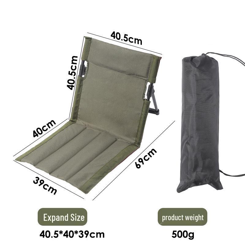 Breathable Mesh Folding Aluminum Camping Chair with Extended Backrest