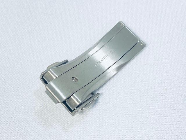 H1PS12TD00E Genuine for via Brightz/Presage Buckle, Titanium, 16mm, SARX055/6R15-04A0, SAGA231/8B63-0AB0, etc. (Ships Nekoposu)