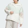 Adidas Originals Color Block Puffer Hoodie Women Outerwear Han-Jade-White IU4783