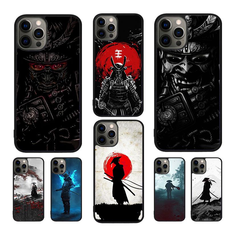 Japanese Samurai Warrior Mobile Phone Cases For iPhone 17 Air 16 14 13 Pro Max 12 11 Pro Max Max SE 2020 6S Plus Coque