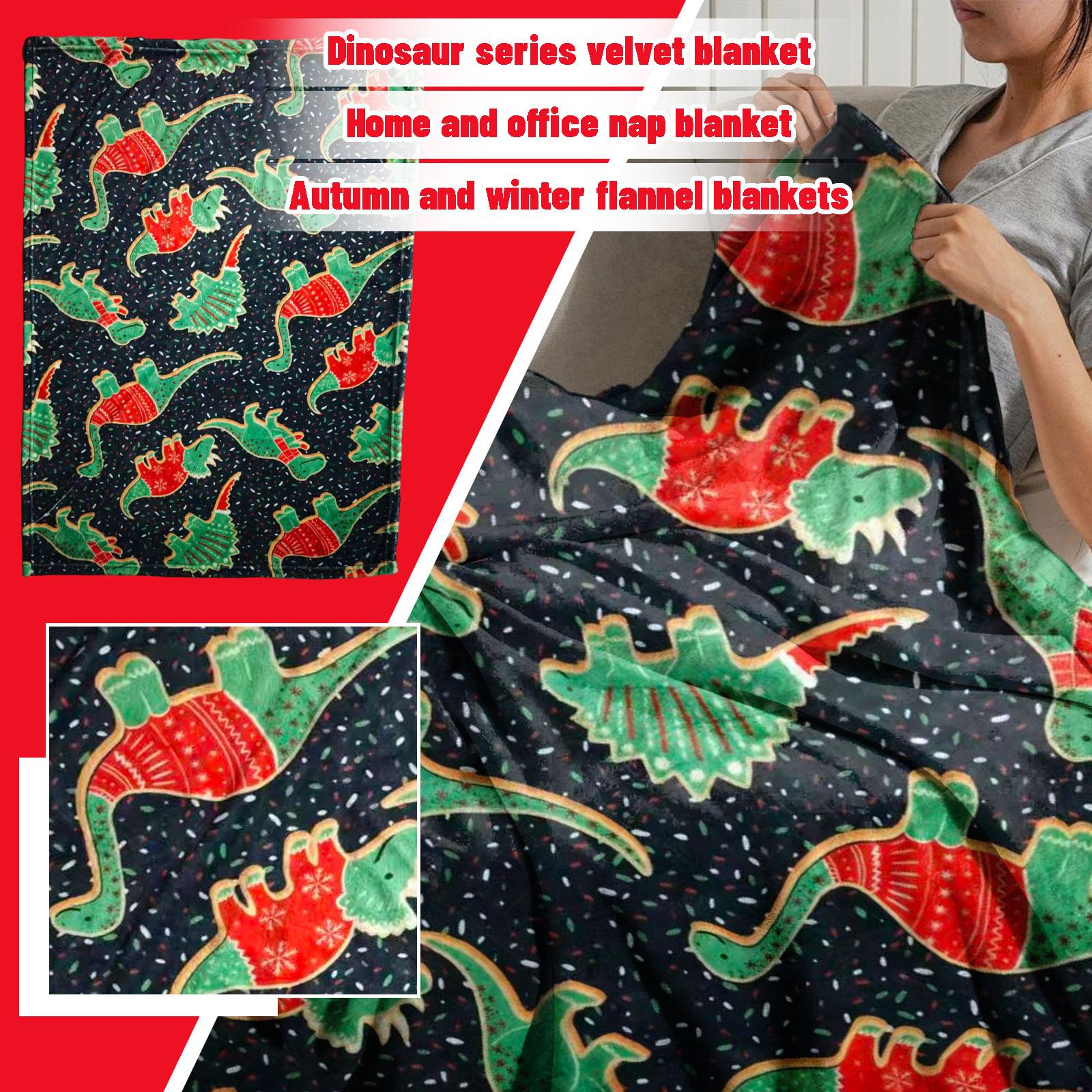 

Green R Series Cover Blanket Home Nap Blanket And Winter Flannel Blanket One Size