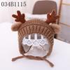 Baby Hats Autumn and Winter Boys Baby Wool Hats Antlers Ears Girls Ear Protectors Knitted Hats Children Thermal Hats