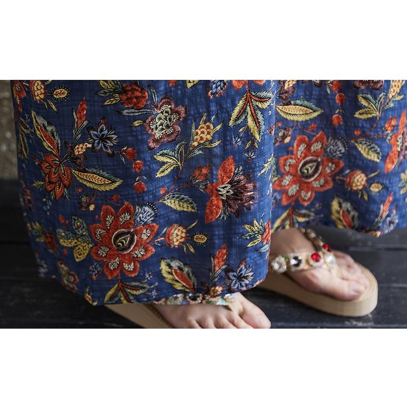 Dimanaf New 2025 Women Plus Size Floral Summer Dress Basic Casual Short Sleeve Dress Loose Vintage Beach Dress