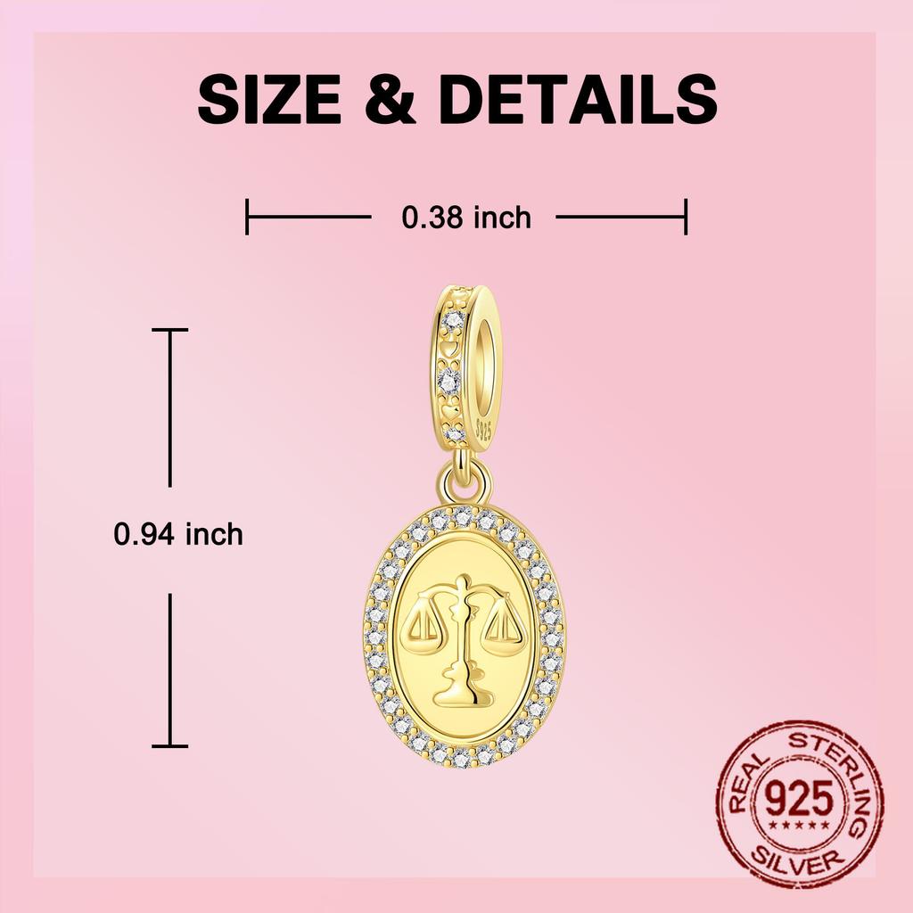 Miedziany Złote Łuski Waga Ostatni Sąd Wisiorek Zawieszka Kompatybilny Z Autentycznymi Bransoletkami Charms Kobiety Biżuteria DIY Prezent