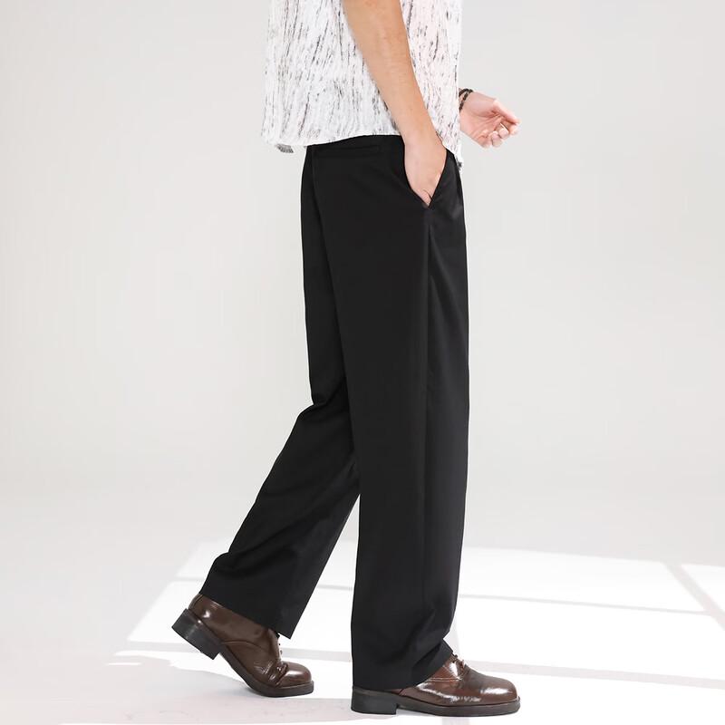 Firstview Men's Old Money Style Linen Blend Casual Trousers
