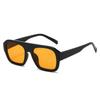 2024 Trendy Unisex Square Large-Frame Single-Beam High-End Sunglasses