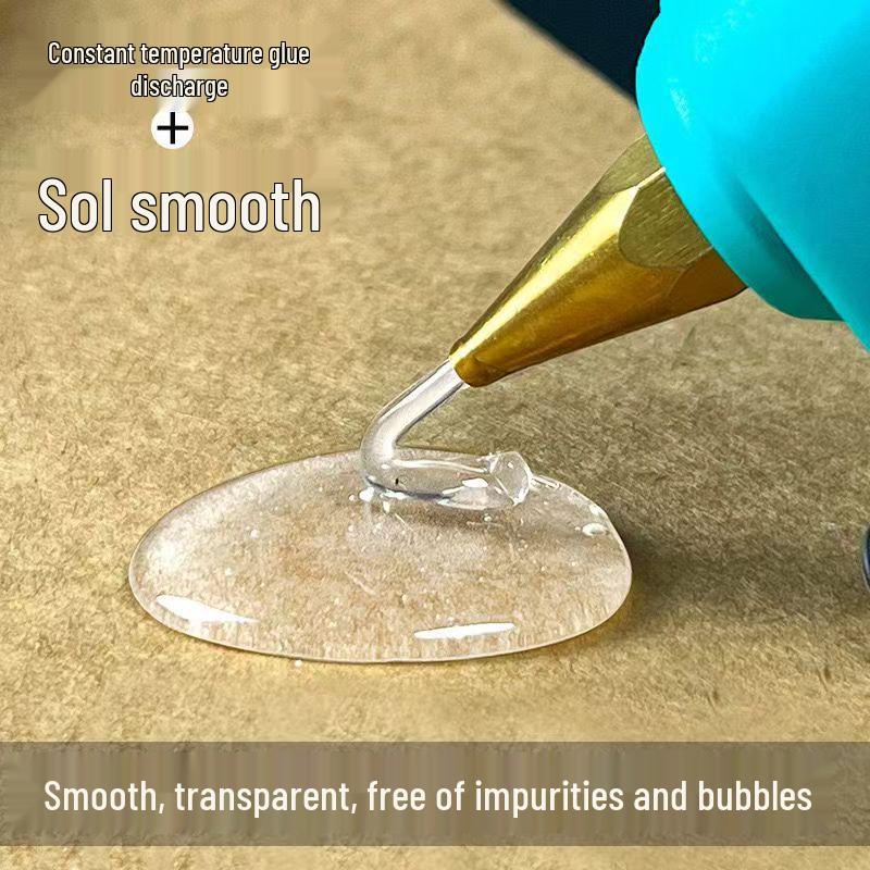 High-Viscosity Hot Melt Glue Sticks for Glue Gun, 7mm & 11mm, High Transparency, Ideal for Children's Crafts & Household Use