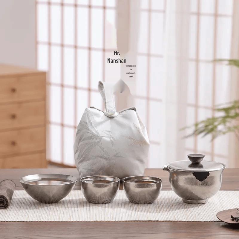 Nanshan Mr. Portable Titanium Travel Tea Set