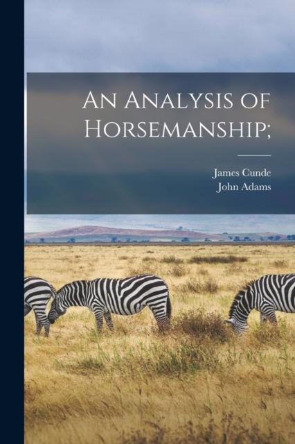 Kniha An Analysis of Horsemanship;