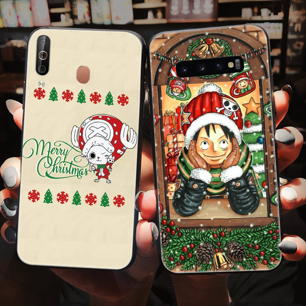 W-23 One Piece Christmas Soft Case for Samsung A04s A05s A10s A11 A12 A14 A15 A22 A23 A32 A50S M31 M51 M52 M53 A25 A30S A51 A52 A55 A70 A71 A72 S10 S9