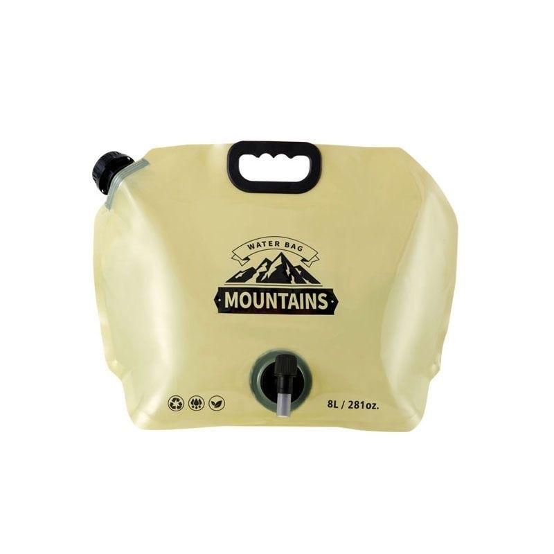 

Горячая Распродажа 8л ПЭ Портативная Сумка для Воды Без Бисфенола А с Краном, Герметичная Складная для Кемпинга/Туризма/Путешествий хаки