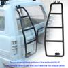 Metal Decorative Ladder Black Replacement Parts for LC80 TRX4 SCX10 9004 RC CarBlack