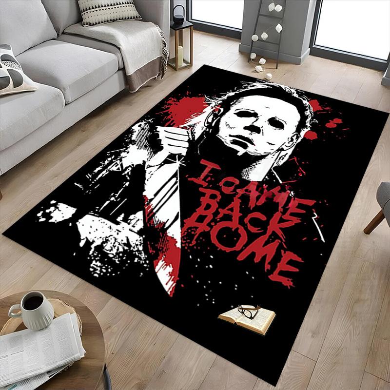 1pc Michael Myers I came back home Carpet, Office Rug Outdoor Mat Home Decor Area Carpet Festival