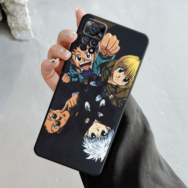 Anime Hunter ×Hunter Killua Zoldyck Case For Xiaomi Redmi Note 12 11t 11s 11 10 8 Pro 9 9s 9t 8t For Mi 10 8 9a 9c 10c 12c K40