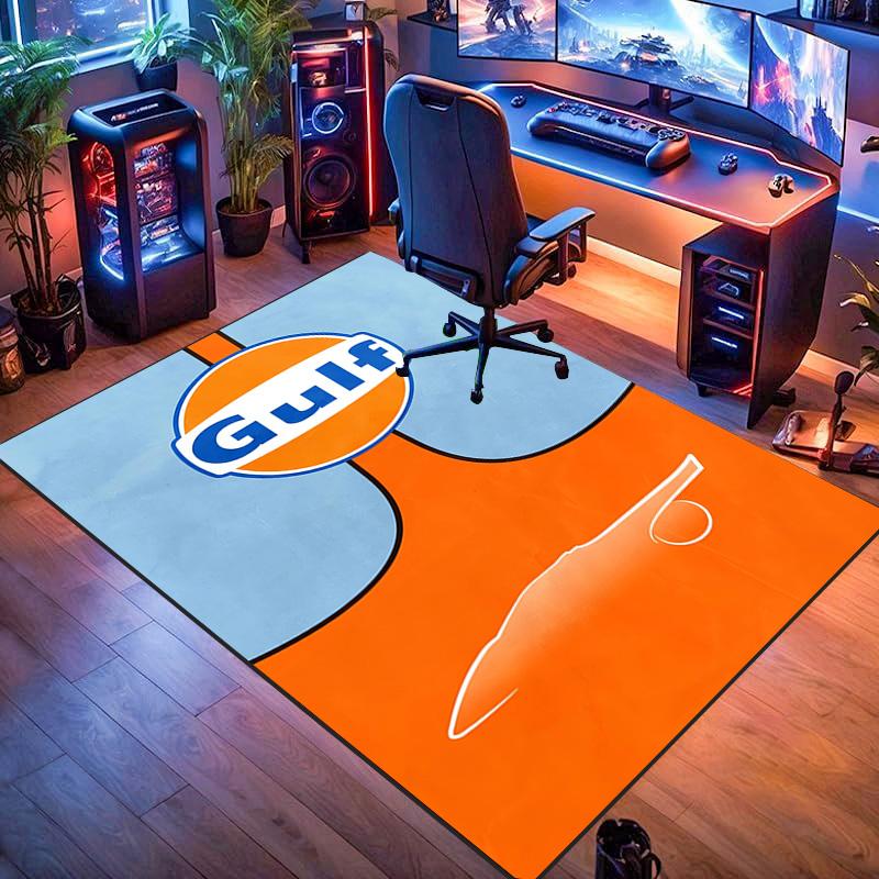 McLaren Gulf Heritage Carpet Suitable for All Seasons Home Decor Room Doormat Protective Pad