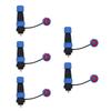 5PCS Industrial Electrical Power Cable Connector 5 Pin IP68 Waterproof Aviation Bulkhead Connector A