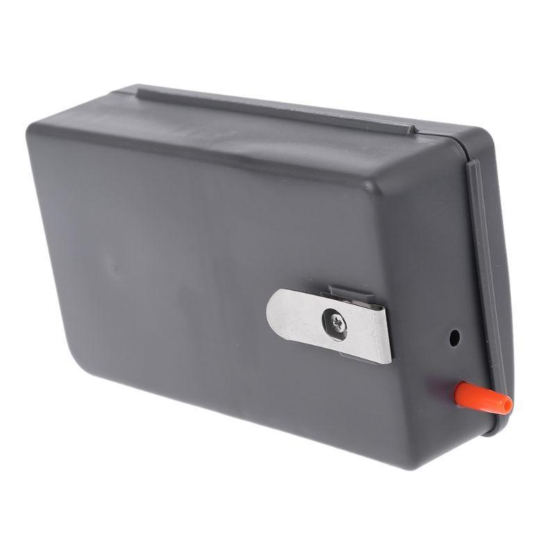 Portable Mini Aquarium Air Battery Powered 5W Fish Tanks Aerator Oxygen with Air Stone and Tube чёрный