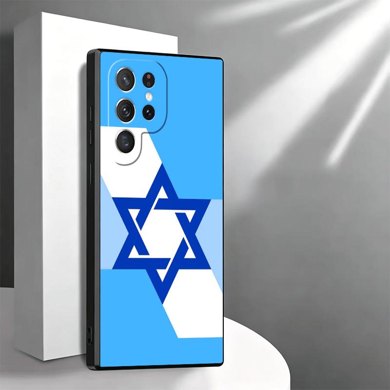 David Jewish Star Symbol Soft Phone Case for Samsung Galaxy S26 S25 Edge S24 Ultra S23 Plus S22 S21 FE S20 Black Cover Back Shel