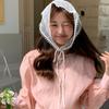 Lattice Triangle Hair Band Strap Soft Wrap Printing Hair Scarf Lace Hair Scarf  Women