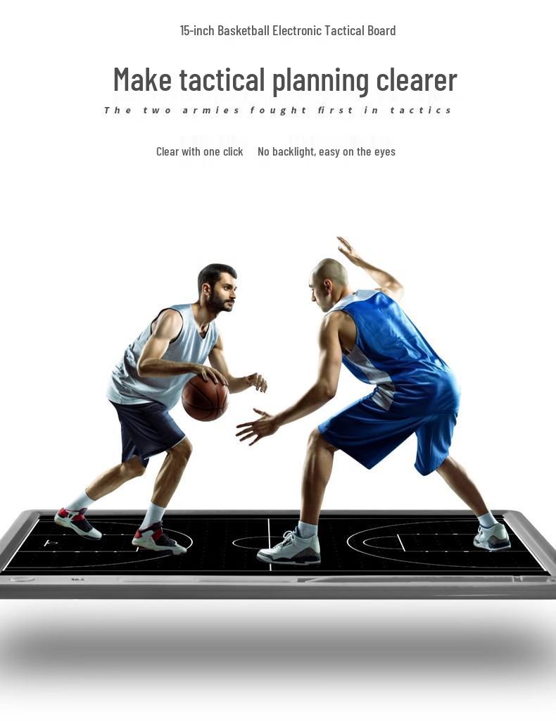 Electronic Tactical Board for Basketball and Football Coaching: Training Aid for Strategy and Player Movement