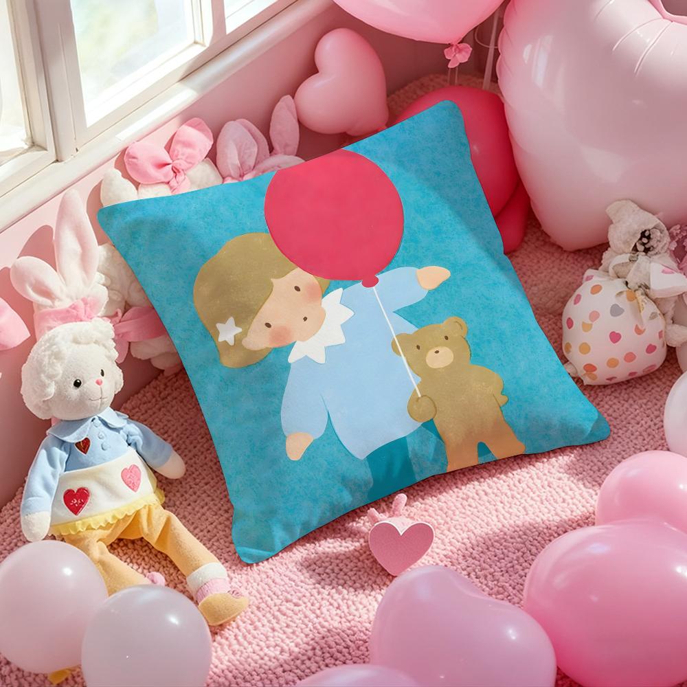 Aoyama Kazuyo ART Cushion Cover Pattern Printed Pillowcase for Living Room Sofa Cushion Cover & Bedroom Decor