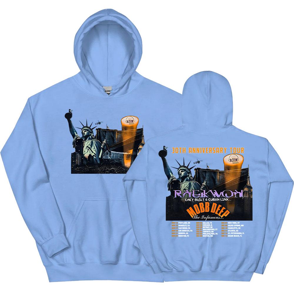 

Raekwon & Mobb Deep: 30th Anniversary Tour Hoodies Casual Long Sleeve Hooded Sweatshirts Grunge Fashion Unisex Streetwear Mens XXXL