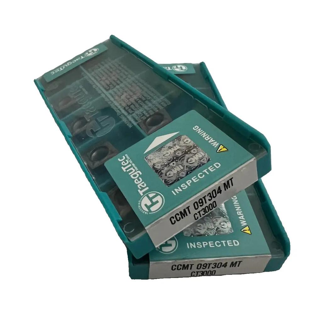 TaeguTec / CCMT09T304MT CT3000 /Original genuine CNC alloy blade 10 PCS