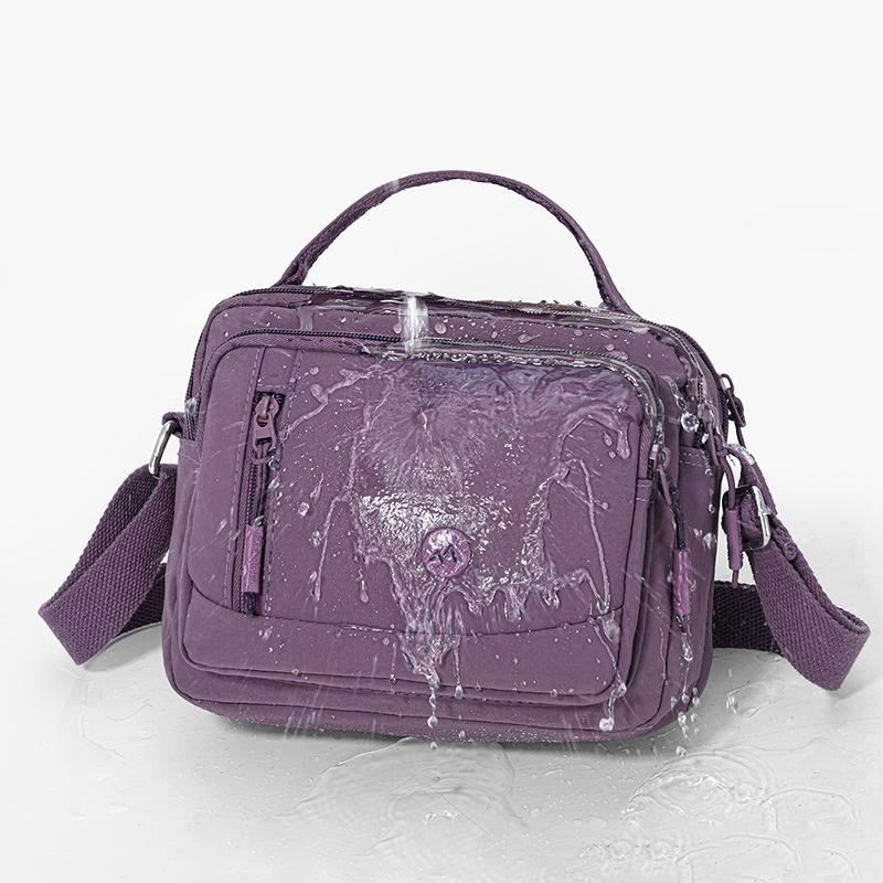 Lightweight Women's Mobile Phone Bag Nylon Shoulder Bag Waterproof Commuter Crossbody Bag