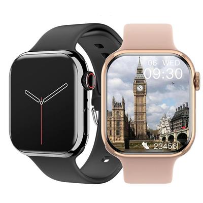 YurKem Akıllı Saat IOW Serisi 7 NFC GPS Spor Takip Cihazı Bluetooth Çağrı Kablosuz Şarj Akıllı Bant Nabız İzleme Erkek Kadın Akıllı Saat