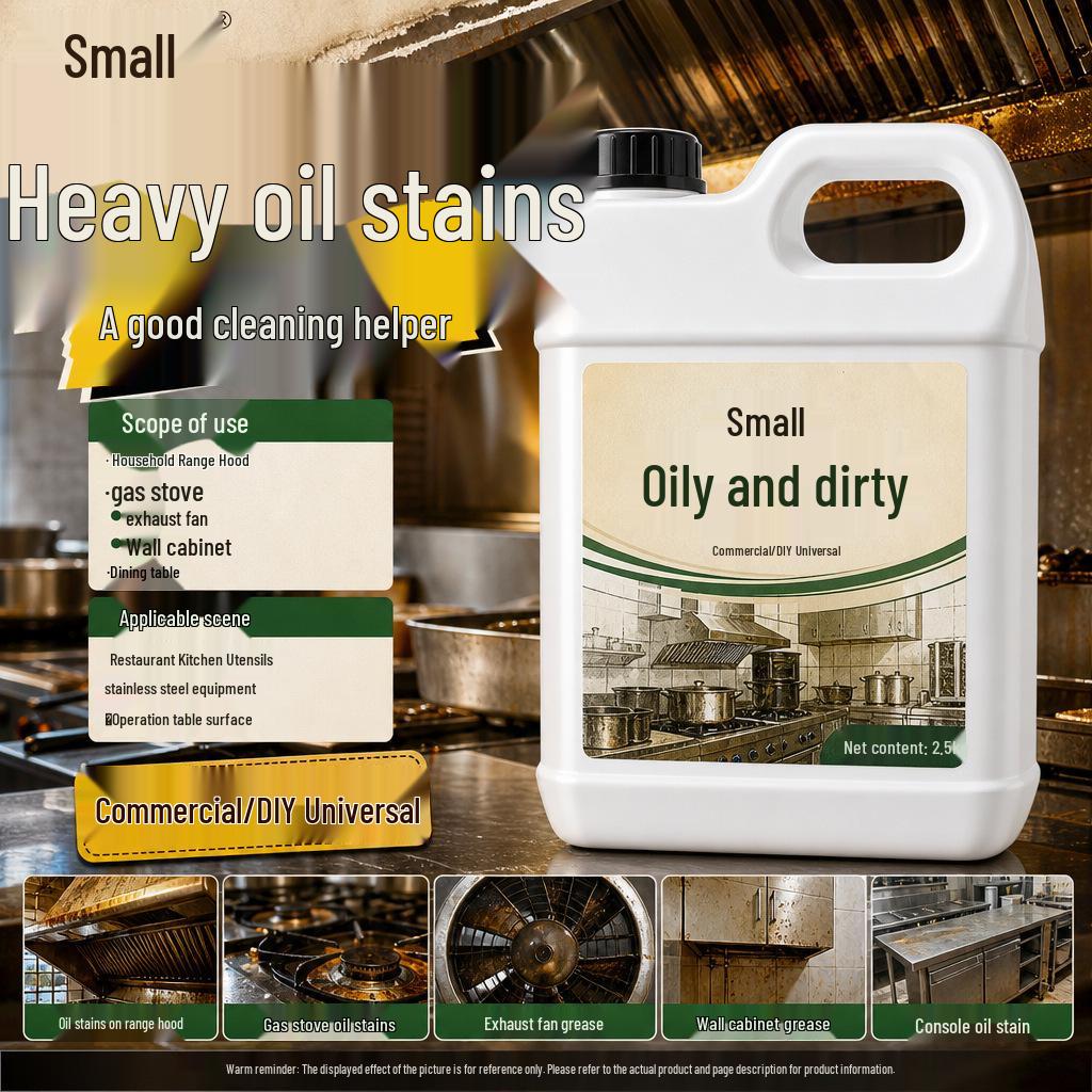 Stainless Steel Kitchenware Oil Stain Remover & Degreaser