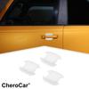 3X White Outer Door Bowl Cover Trim For Ford Bronco -2025 2Doors Accessories