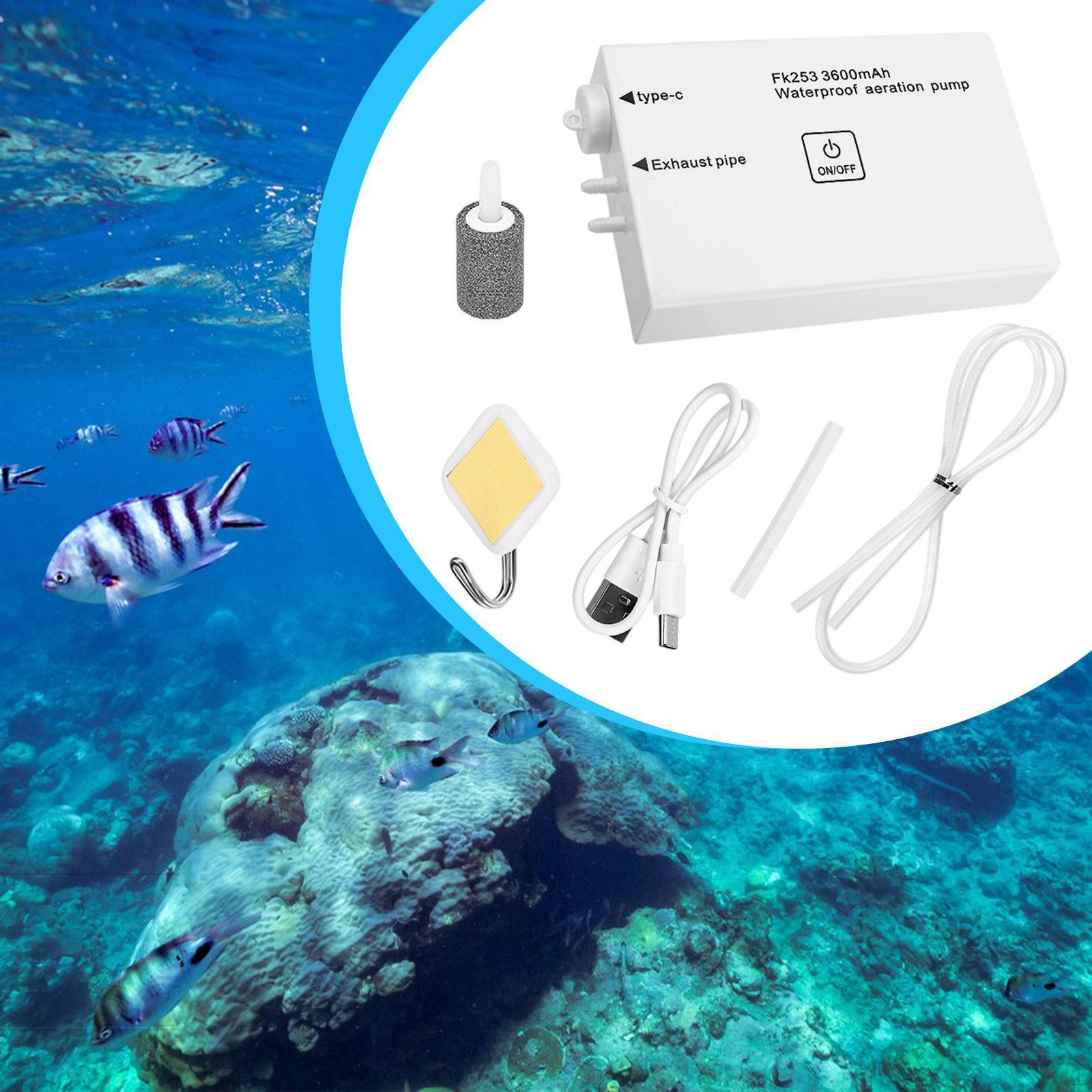 

Аквариумный воздушный насос аэратор портативный многоцелевой аэратор для аквариума, регулируемый коммерческий легкий