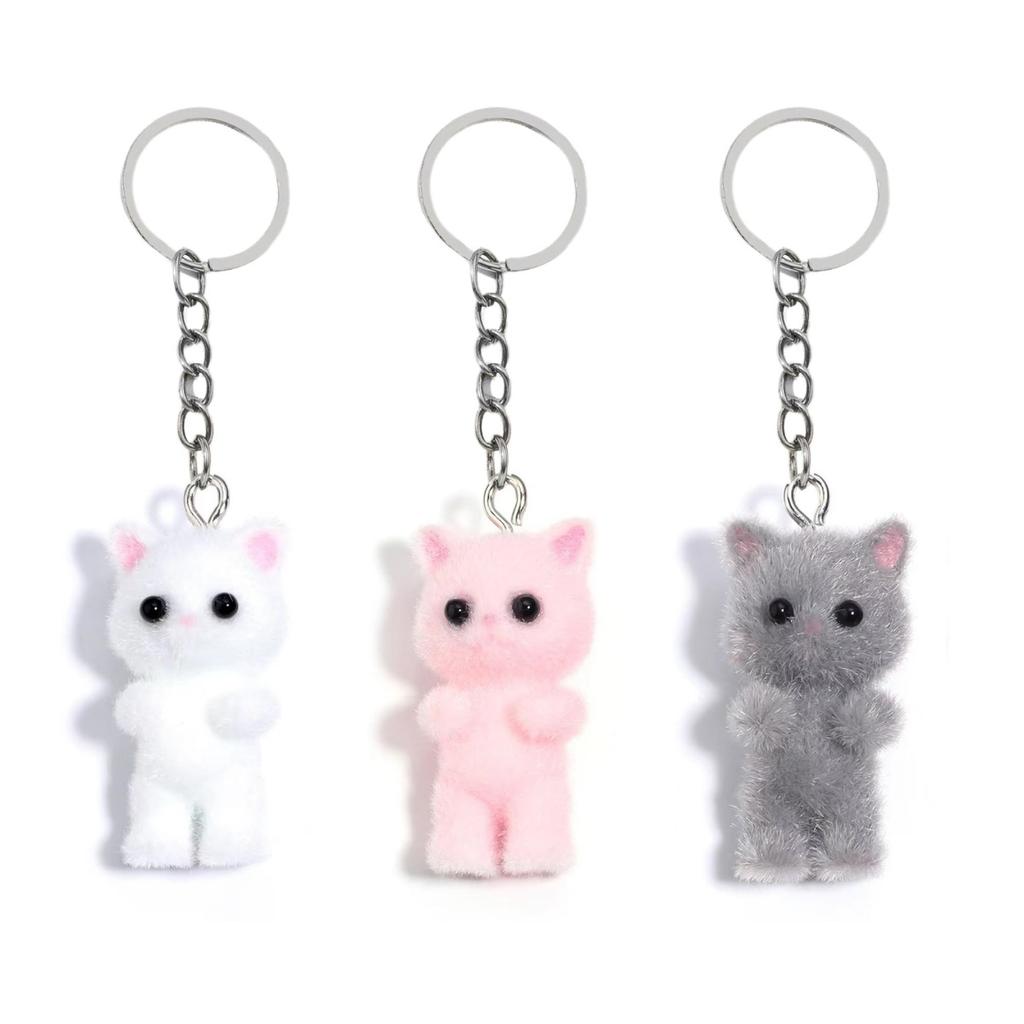 Kitty Cat Cute Bag Charm Backpack Pendant Accessory Valentine Gift for Her Bag Charm