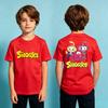 Snorks Cartoon Graphic Printed TShirt Boys and Girls Casual T-shirt Kids Summer Polyester Short Sleeve Daily Life Children Shirt